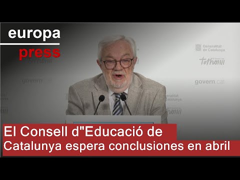 El Consell d'Educació de Catalunya prevé tener unas conclusiones del debate educativo en abril