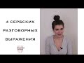 Академия Сербия — сербский язык ❘ 4 сербских разговорных выражения