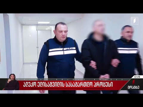 ალეკო ელისაშვილის სასამართლო პროცესი