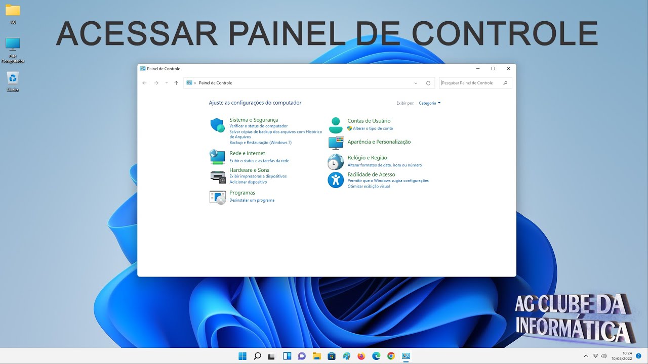 Para que serve o painel de controle do Windows? – Tecnoblog