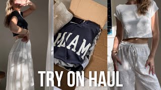 HUGE $400 Brandy Melville Try On Haul (So many basics for the summer!)