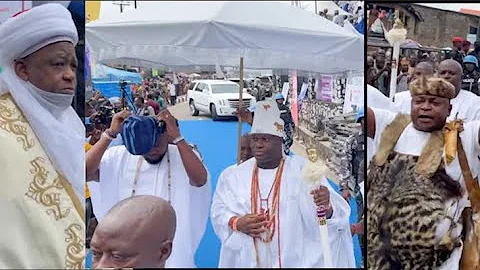 Ooni Of Ife, Sultan Of Sokoto,Senator Ladoja And Penkelemes Attend Coronation Of New Olubadan