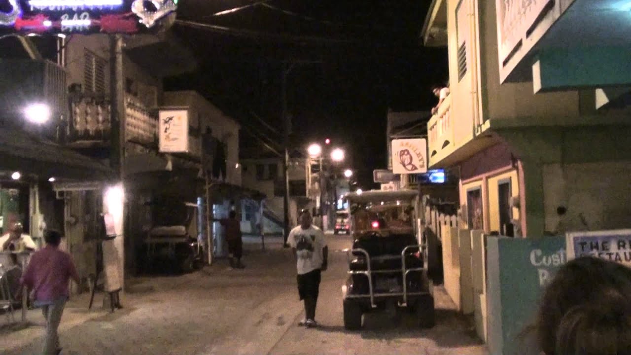 Grand Baymen Belize retirement Ambergris Caye at night YouTube