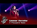 Leonor Ferreira - "A Thousand Years" | Prova Cega | The Voice Kids