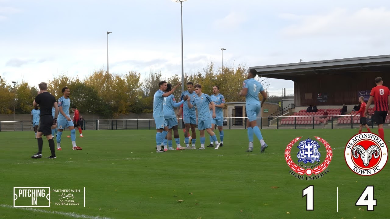 Rams win 4-1 Thame United Away | Match Highlights | 