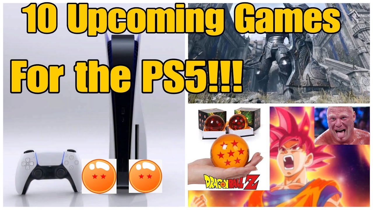 10 Games for the PS5!!! YouTube