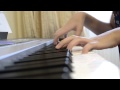 Анастасия Абрамова "Эти сны" на фортепиано.