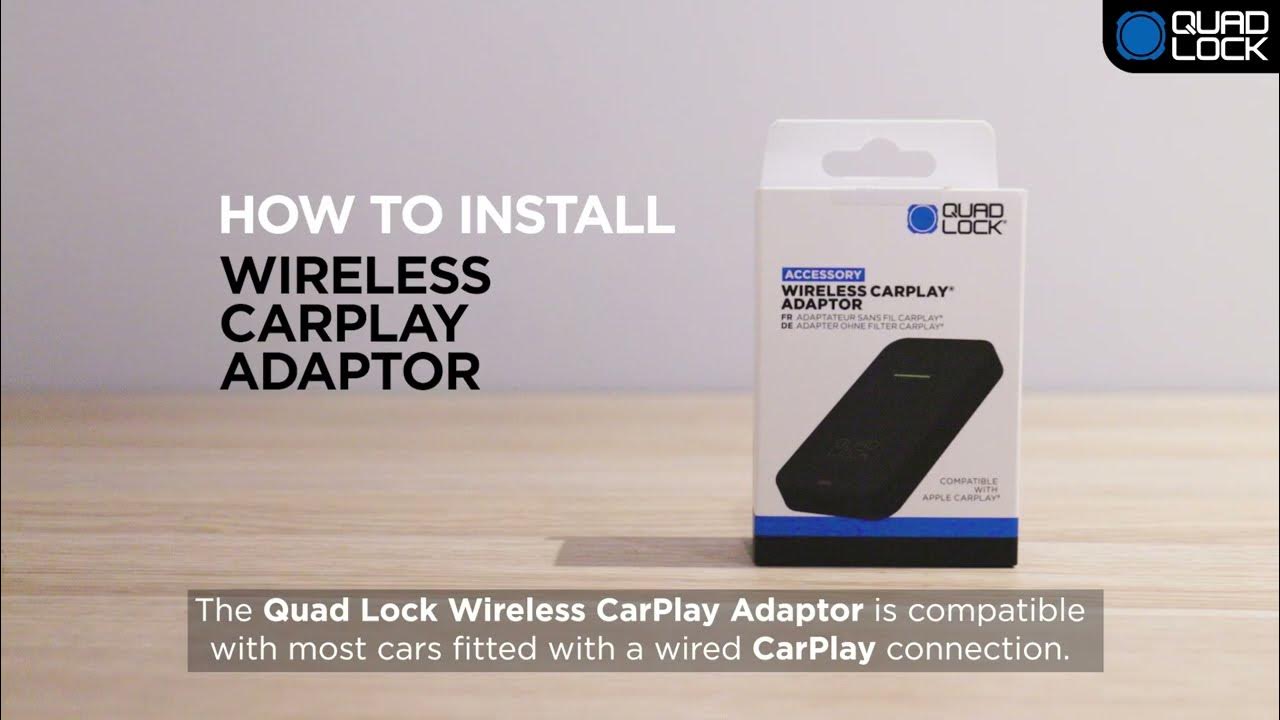 Quad Lock Wireless CarPlay Adaptor