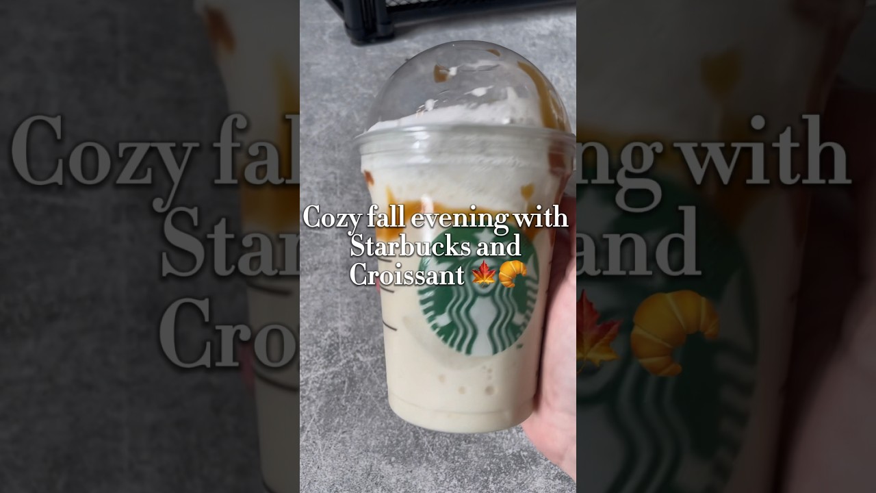 Cozy Fall evening 🍁🥐 