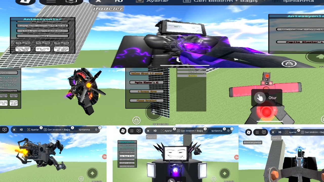 Toilet titan test showcase all badges i have