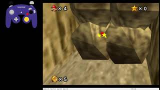 SM64 Ocarina of Time: Lost Woods rock clip