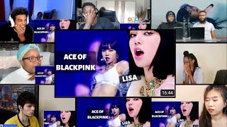 LISA REACTION MASHUP - WHY IS LISA BLACKPINK'S ACE?