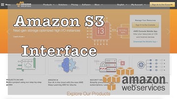 Amazon S3 Web Interface Walkthrough