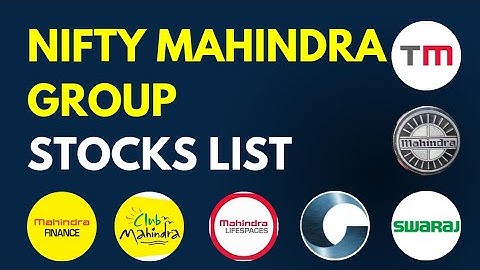 Nifty Mahindra Group Stocks List 2023 | Nifty Mahindra Group Company List 2023 |Nifty Mahindra Group