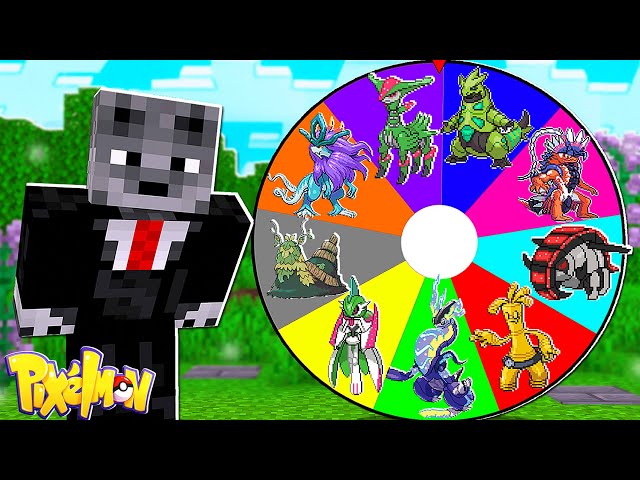 NOVA ROLETA POKEMON DE LENDARIOS RAROS NO MINECRAFT !! ( Pokemon