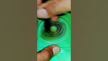 SPIROGRAPH SATISFYING ART #spirograph #spirographtutorial #shorts #short #2024 #satisfying #colors