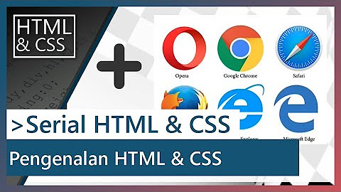 Tutorial HTML dan CSS - YouTube