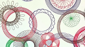 Drawing Magic Spirograph ASMR Experience