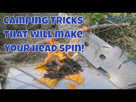 Camping Tricks That Will Make Your Head Spin