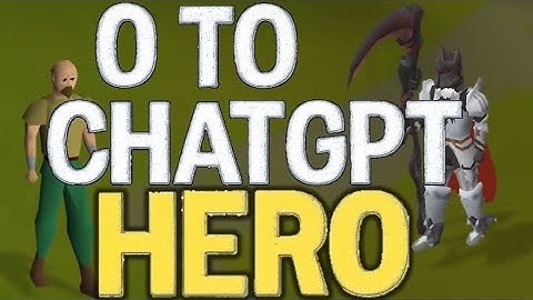 Can ChatGPT Build a Maxed Ironman? Ep. 1