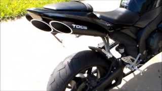 2008 Yamaha R1 with Toce Brother exhaust