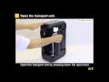 PIXMA MG3620: Removing a jammed paper from the jammed transport unit