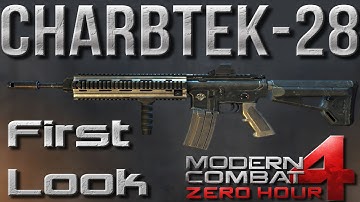 Charbtek-28 First Look | Modern Combat 4 Online Multiplayer