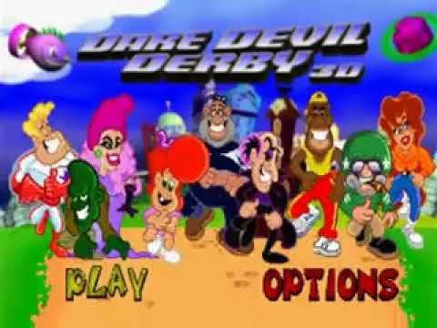 Dare Devil Derby 3D USA - Playstation (PS1/PSX)