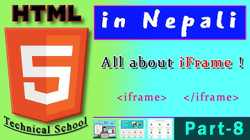 iFrame in HTML | Part-8 by Technical School