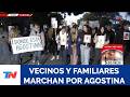 CÓRDOBA: VECINOS Y FAMILIARES MARCHAN POR AGOSTINA