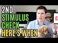 Here&#39;s When You&#39;ll Get Your 2nd Stimulus Check