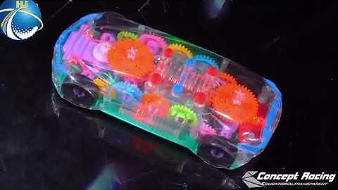 Transparent Concept Racing Car