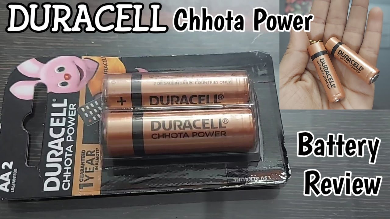 Buy Duracell Chota Power AA Alkaline Batteries, LR06/MN1500 (Pack