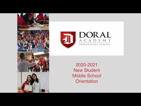 Doral Academy Orientation - Middle School
