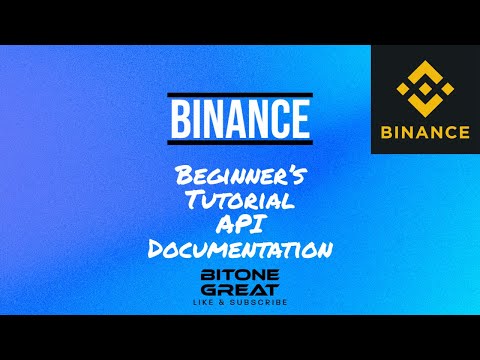   Binance Python API Beginner S Tutorial On Binance API Documentation