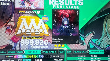 (DDR World) Hunny Bunny (ESP-15) 999,820 PFC!!! 