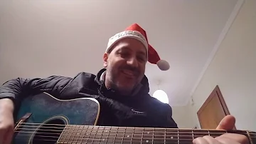Bon Jovi - I Wish Everyday Could Be Like Christmas - Acoustic Guitar Cover...!!!