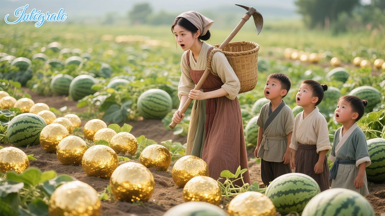 Mère célibataire sans rien, fait pousser sur terre stérile… pastèques et or ! Destin renversé！