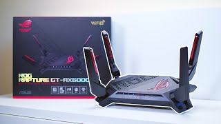 SUPER FAST WiFi - ASUS ROG GT-AX6000 WiFi 6 Router For New Laptop PC Mac iPhone and Android