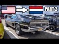 American muscle cars in europe the netherlands  belgium  part 2 of 2