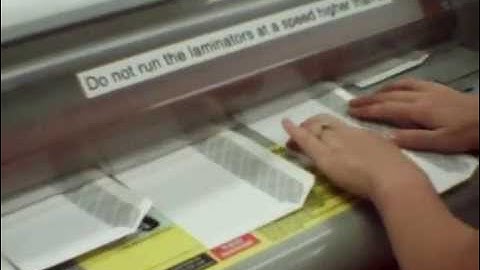 Laminating Envelopes for Plan Then Buy Cash Budget Envelope System - How to Laminate Envelopes