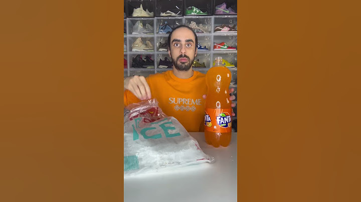Fanta 🥤 + Ice 🧊 = 🌬️💨