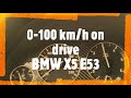 0-100 km/h BMW X5 Acceleration