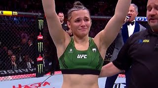 Erin Blanchfield Octagon Interview | UFC 281