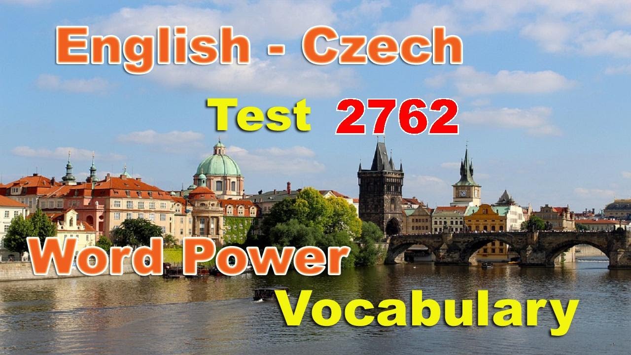 English Czech Vocabulary Word Power Test 2762