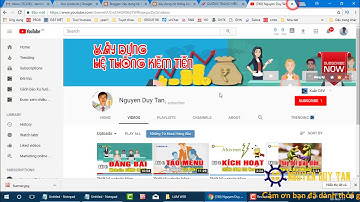 Thiết kế web miễn phí bằng google blogger | Bài 2: Up NỘI DUNG VÀ ĐỔI LOGO | Nguyễn Duy Tân