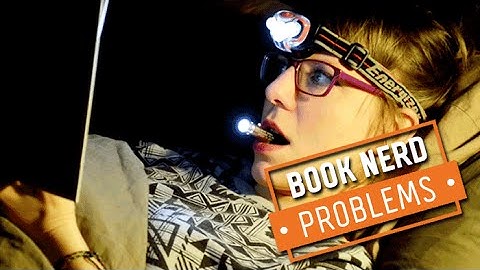 Book Nerd Problems | Not Enough Light to Read