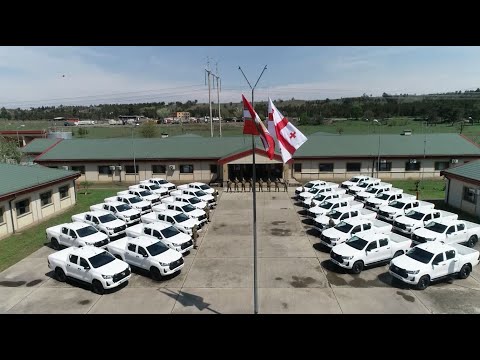 შინაგან საქმეთა სამინისტროს სასაზღვრო პოლიციას მაღალი გამავლობის ავტომანქანები გადმოეცა