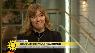 Hjärnforskaren: ”För mycket skärmtid kan förstöra våra relationer” - Nyhetsmorgon (TV4)