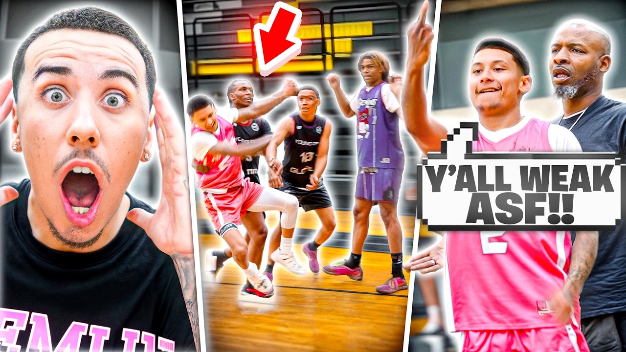 WE SNUCK GIO WISE INTO OUR AAU TOURNAMENT & THINGS GOT UGLY!